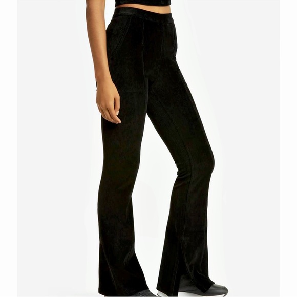 ALO Micro Corduroy Winter Break High Waist Flare Pants | XS - Picture 4 of 11